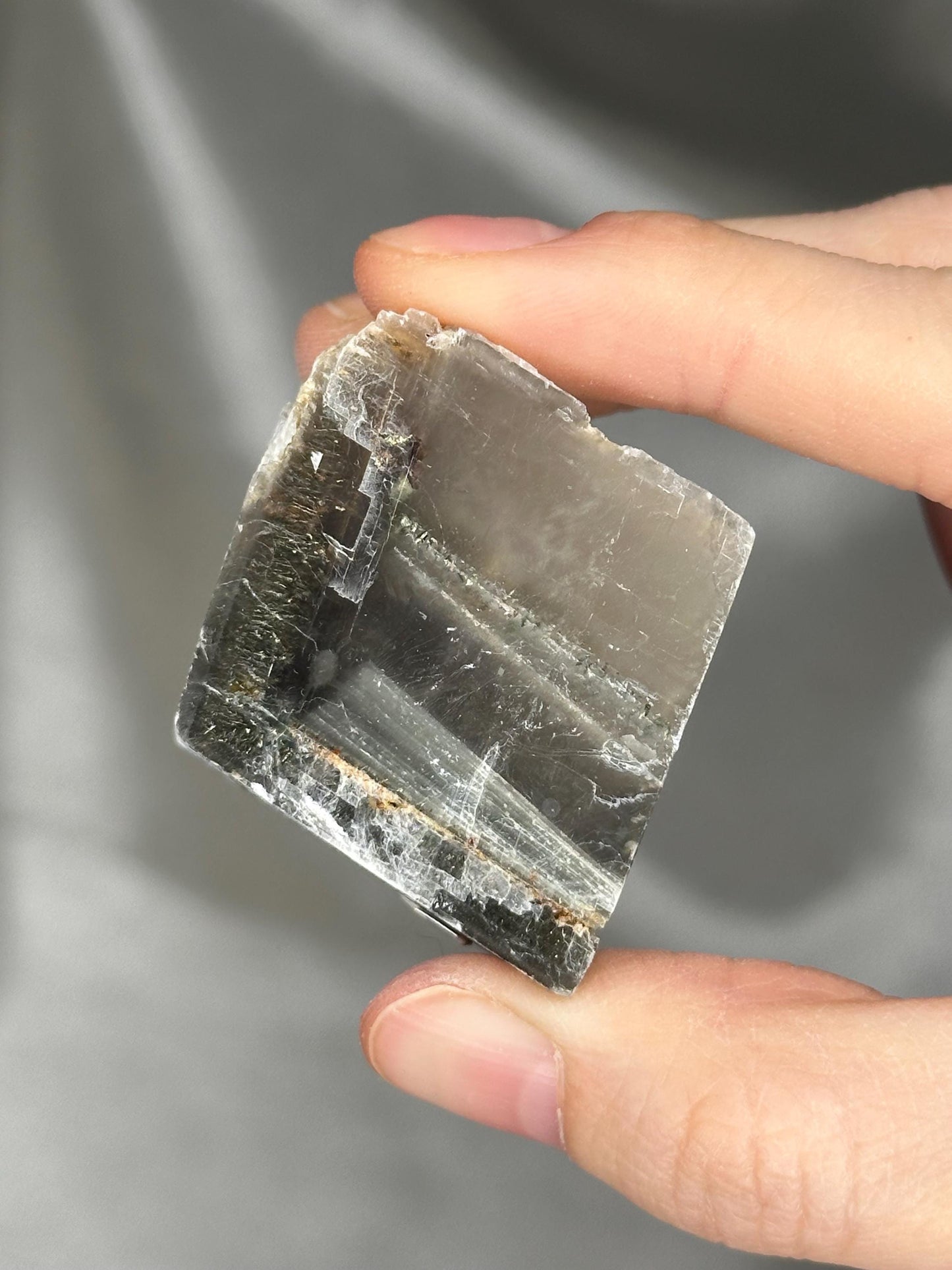 Polished Lavender & Clear Calcite Rutile from Madagascar | YOU PICK! | Natural Calcite Crystal Specimen | Unique Mineral Collectors Display