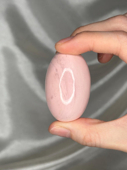 Pink Opal Shiva Carving | Crystal for Emotional, Divine Love & Calm Energy | Sacred Gemstone for Altar or Decor