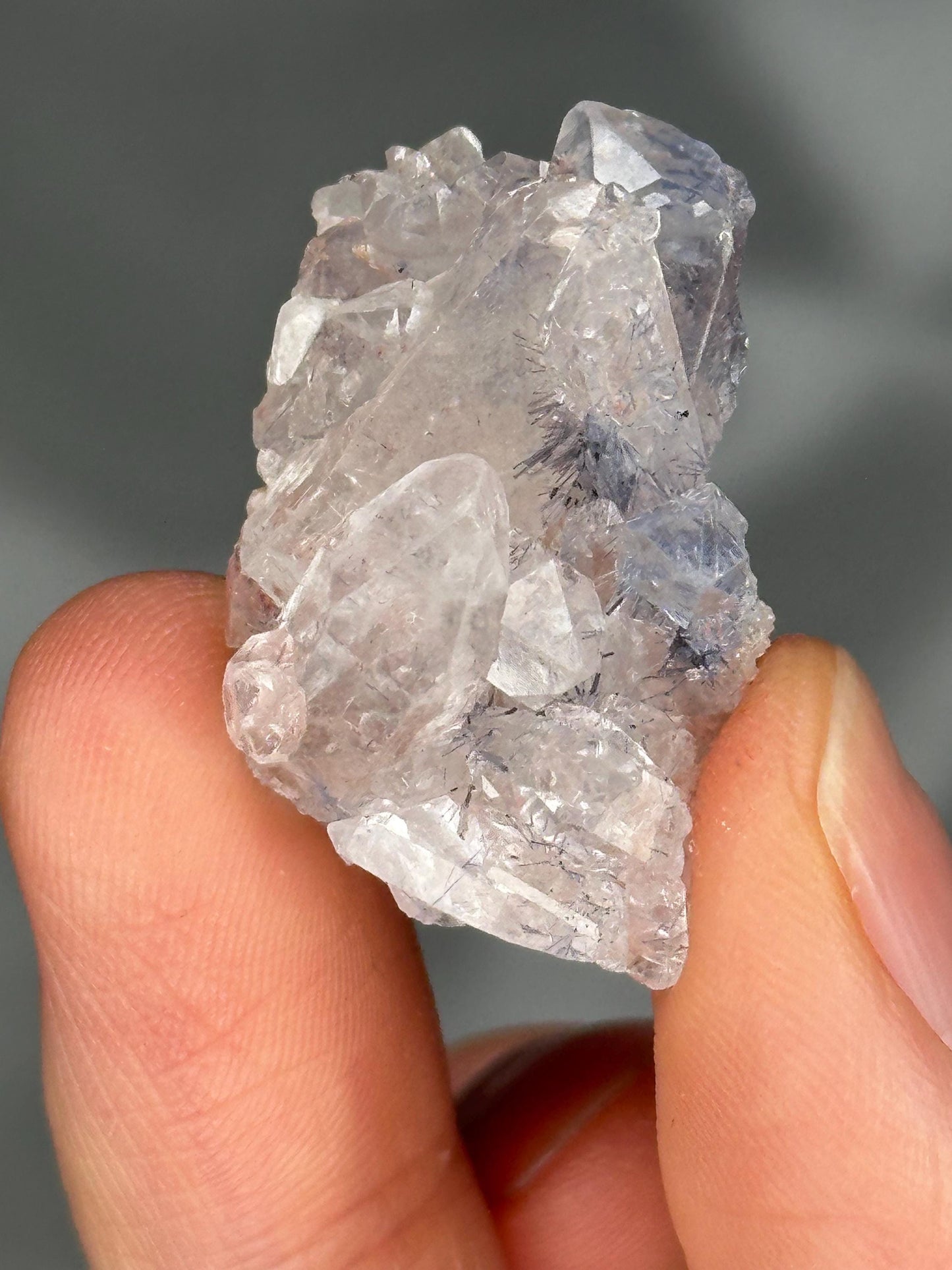 Blue Dumortierite Specimen | Natural Dumortierite Crystal | Raw Blue Mineral Specimen for Collectors, Display & Crystal Collections