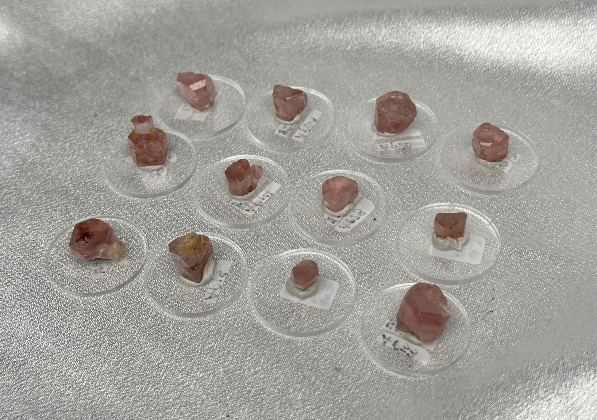 Gemmy Pink Apatite Specimen - YOU PICK! | Natural Pink Crystal with Bright Luster | Raw Mineral Specimen for Collectors, Display Collections