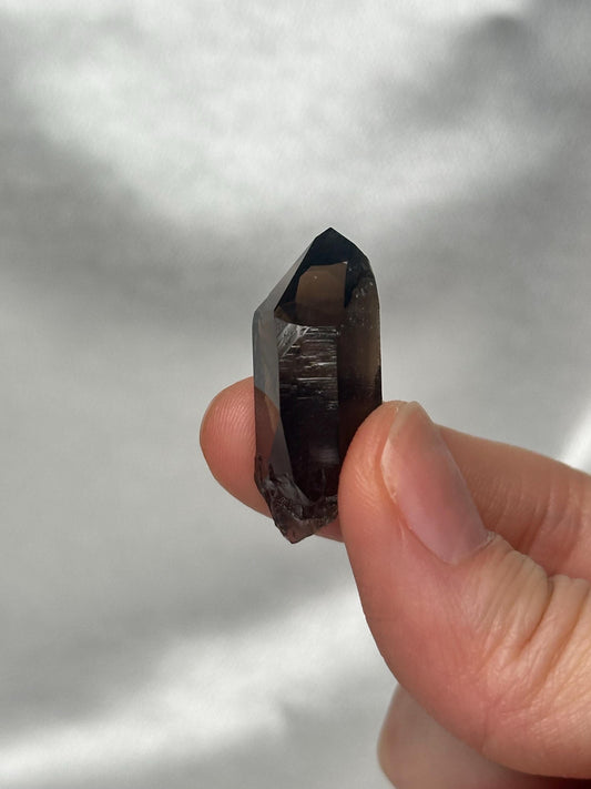 Smoky Quartz Point – Galenstock, Urseren, Switzerland – Alpine Mineral Specimen, Collector’s Crystal for Grounding, Clarity & Protection
