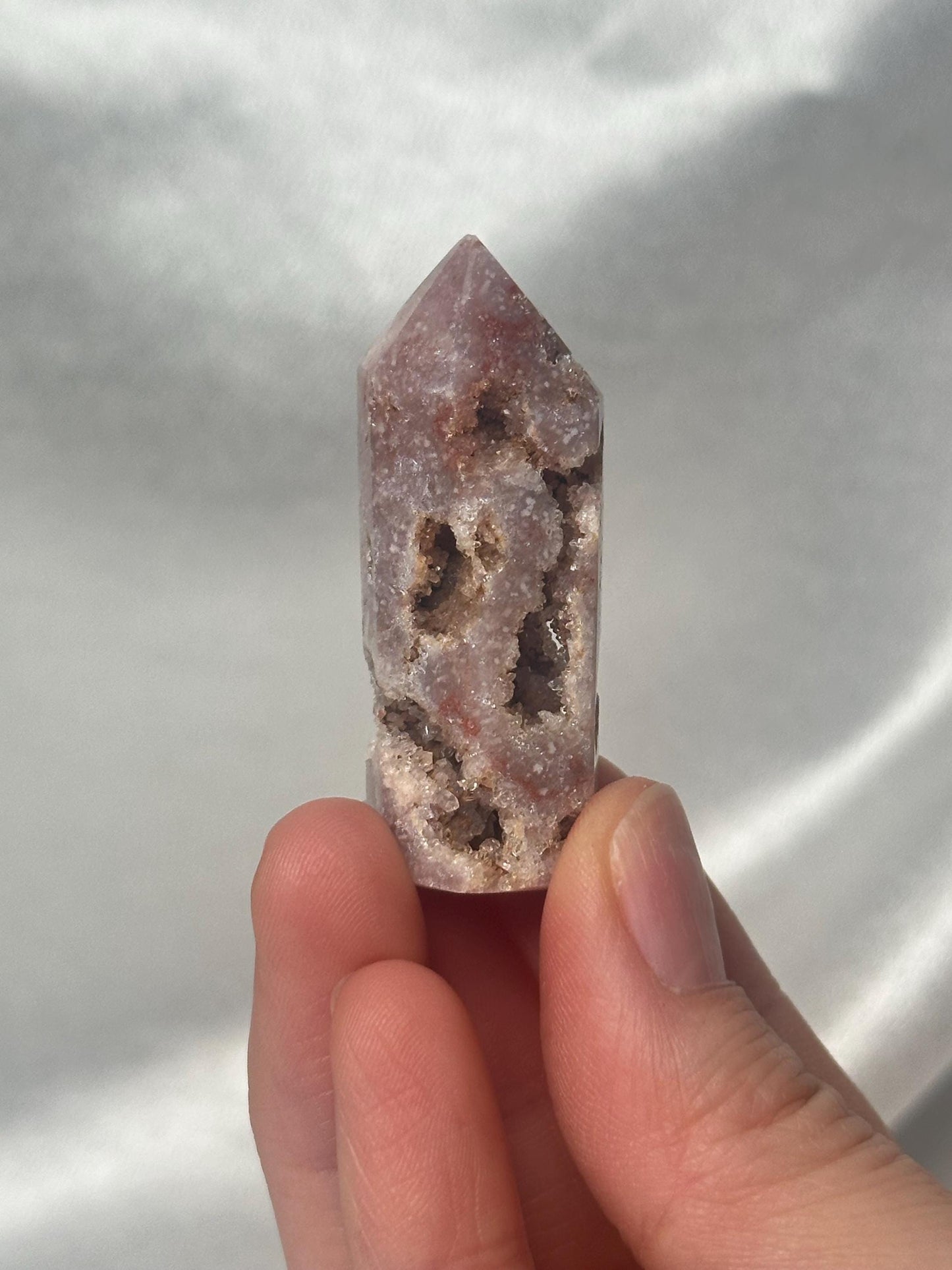 Mini Pink Amethyst Towers – You Pick! | Calming Crystals for Emotional Healing and Balance | Polished Points for Gift or Display