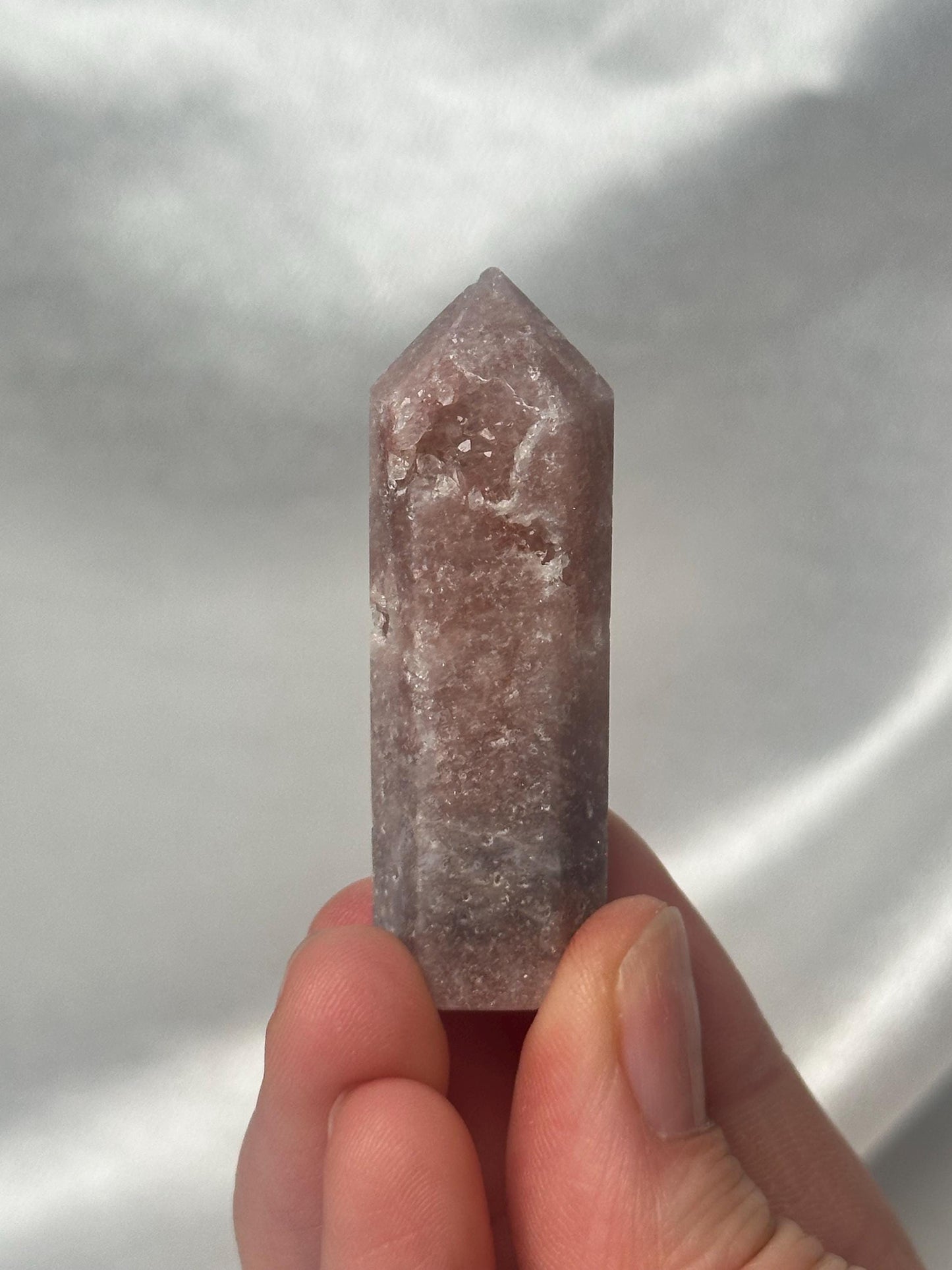 Mini Pink Amethyst Towers – You Pick! | Calming Crystals for Emotional Healing and Balance | Polished Points for Gift or Display