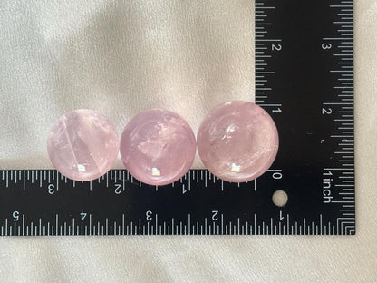 Old Stock Mozambique Rose Quartz Sphere – You Pick! Natural Crystal for Heart, Love Energy, Home Decor, or Collection Piece