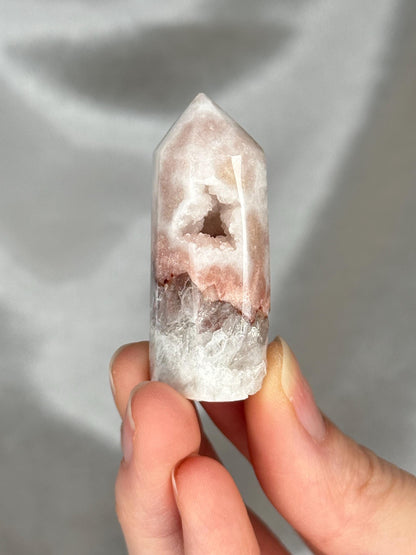 Mini Pink Amethyst Towers – You Pick! | Calming Crystals for Emotional Healing and Balance | Polished Points for Gift or Display