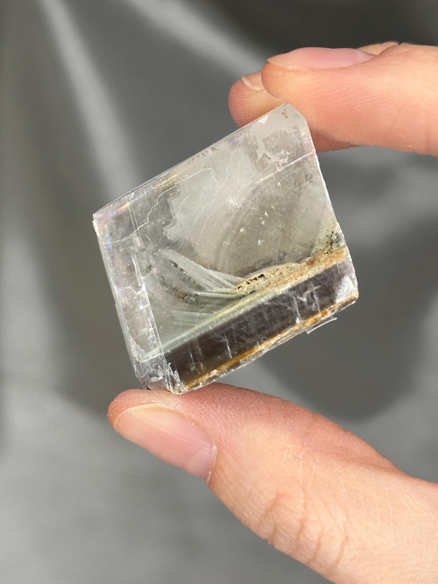 Polished Lavender & Clear Calcite Rutile from Madagascar | YOU PICK! | Natural Calcite Crystal Specimen | Unique Mineral Collectors Display