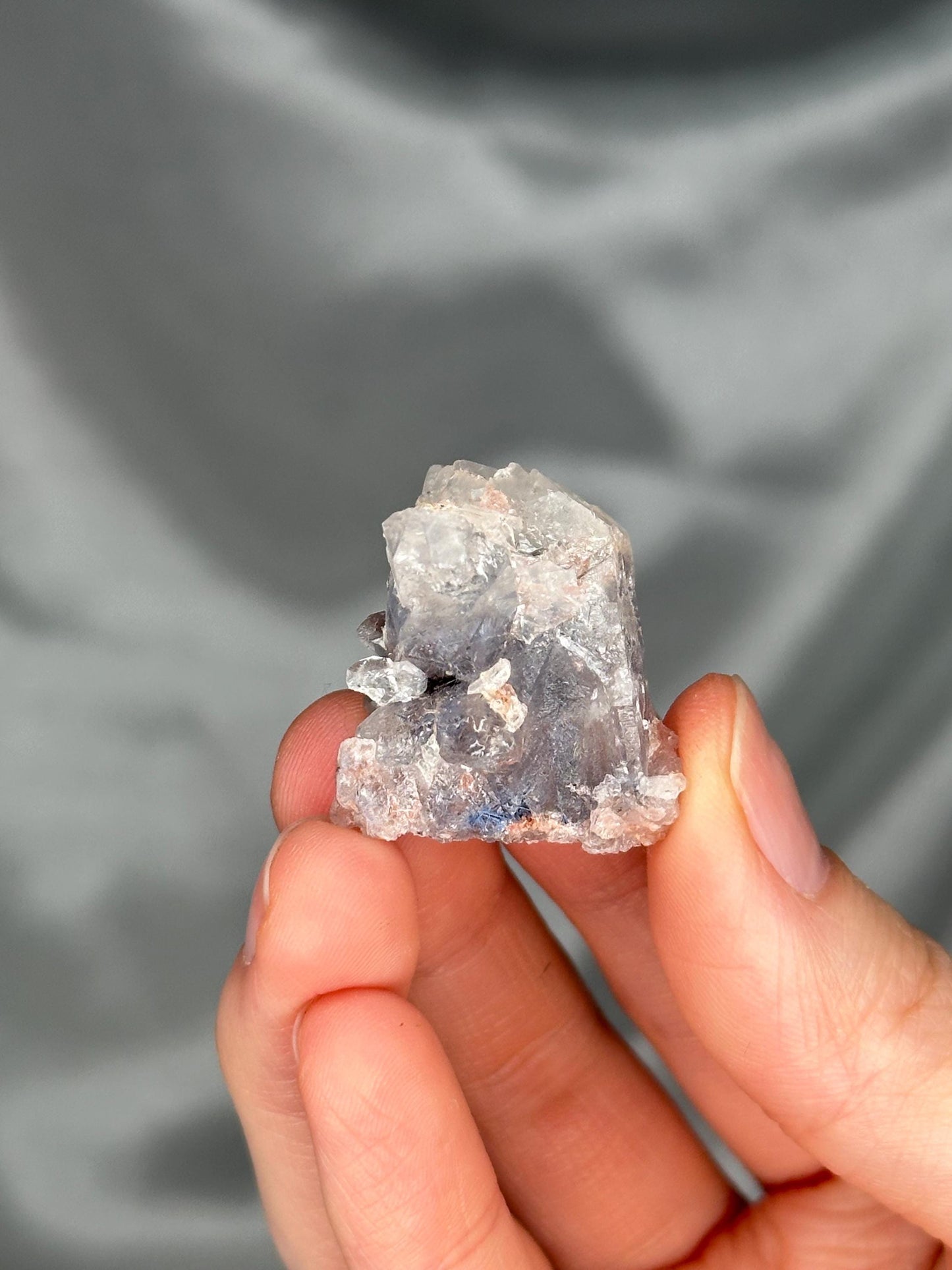 Blue Dumortierite Specimen | Natural Dumortierite Crystal | Raw Blue Mineral Specimen for Collectors, Display & Crystal Collections