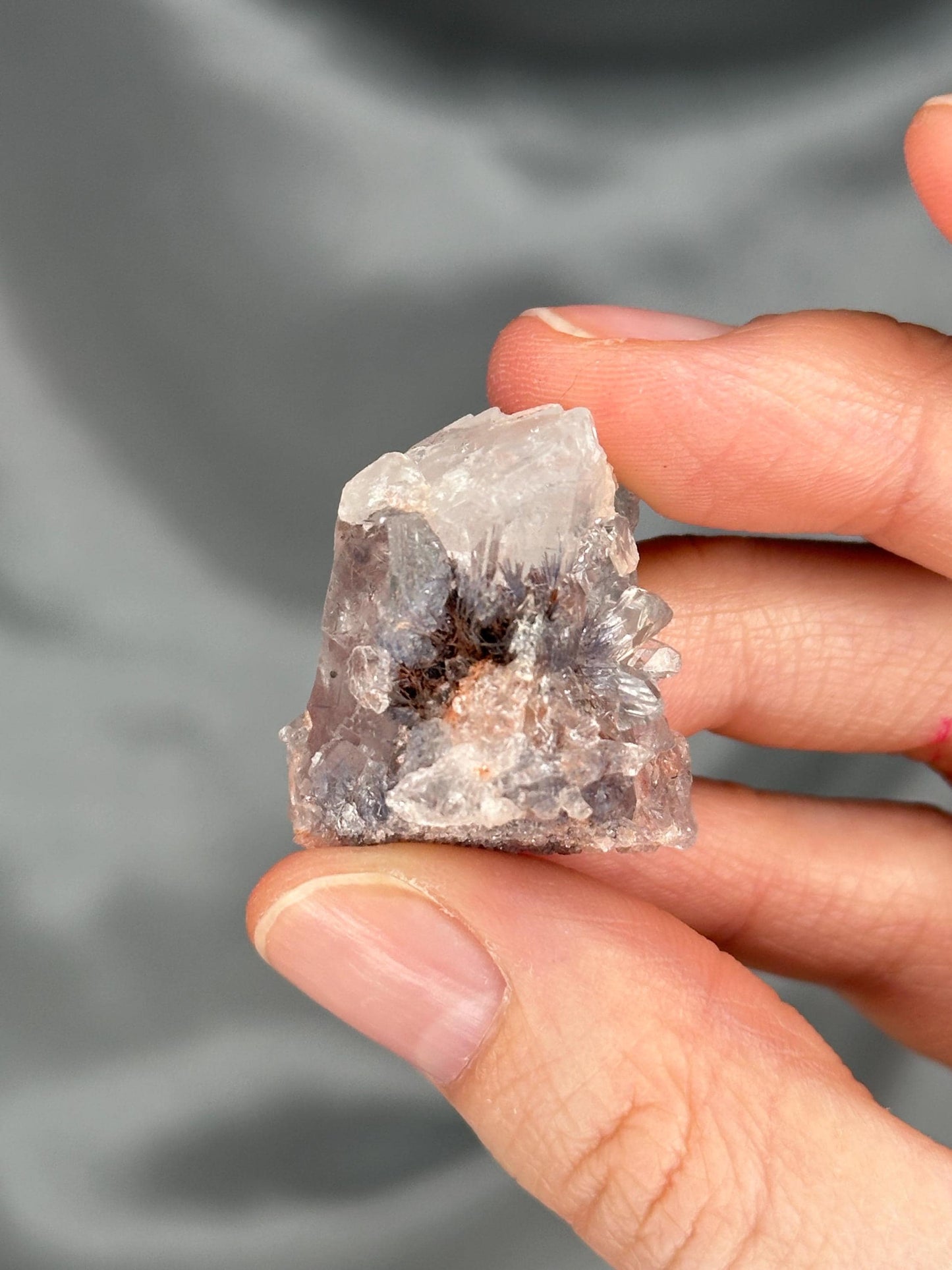 Blue Dumortierite Specimen | Natural Dumortierite Crystal | Raw Blue Mineral Specimen for Collectors, Display & Crystal Collections