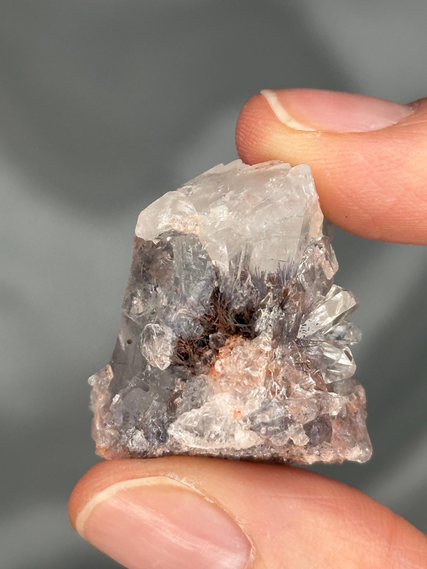 Blue Dumortierite Specimen | Natural Dumortierite Crystal | Raw Blue Mineral Specimen for Collectors, Display & Crystal Collections