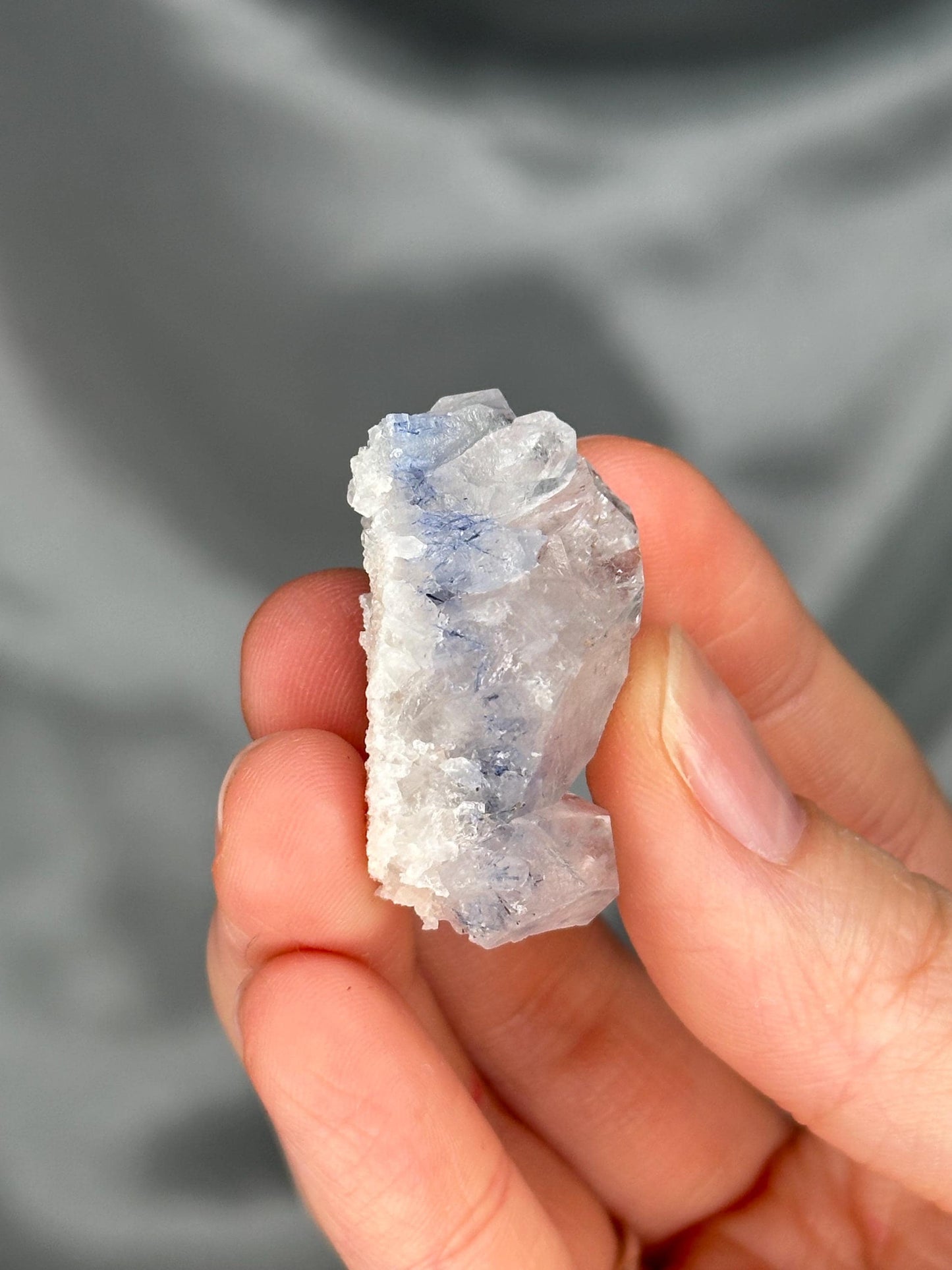 Blue Dumortierite Specimen | Natural Dumortierite Crystal | Raw Blue Mineral Specimen for Collectors, Display & Crystal Collections