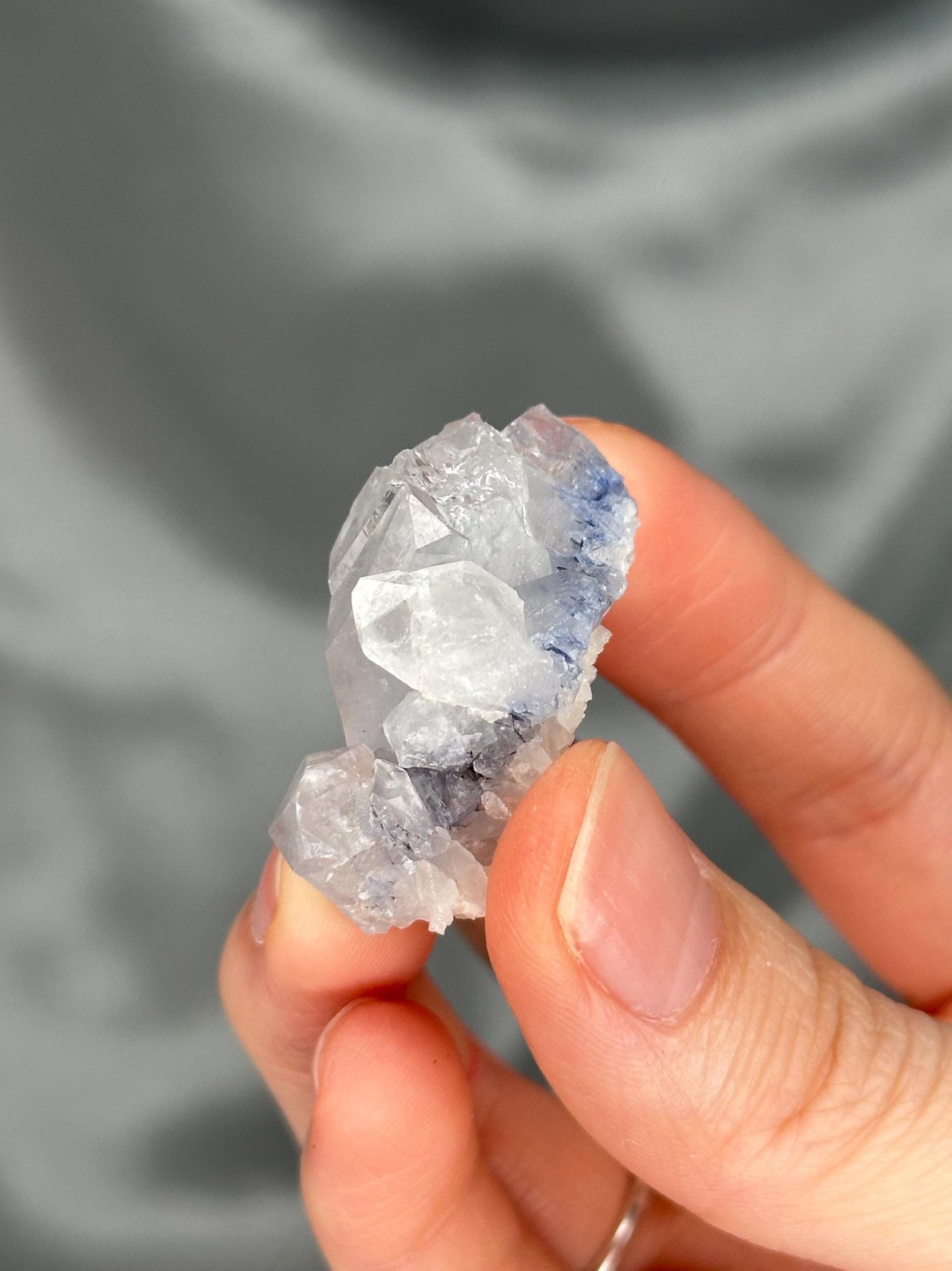 Blue Dumortierite Specimen | Natural Dumortierite Crystal | Raw Blue Mineral Specimen for Collectors, Display & Crystal Collections