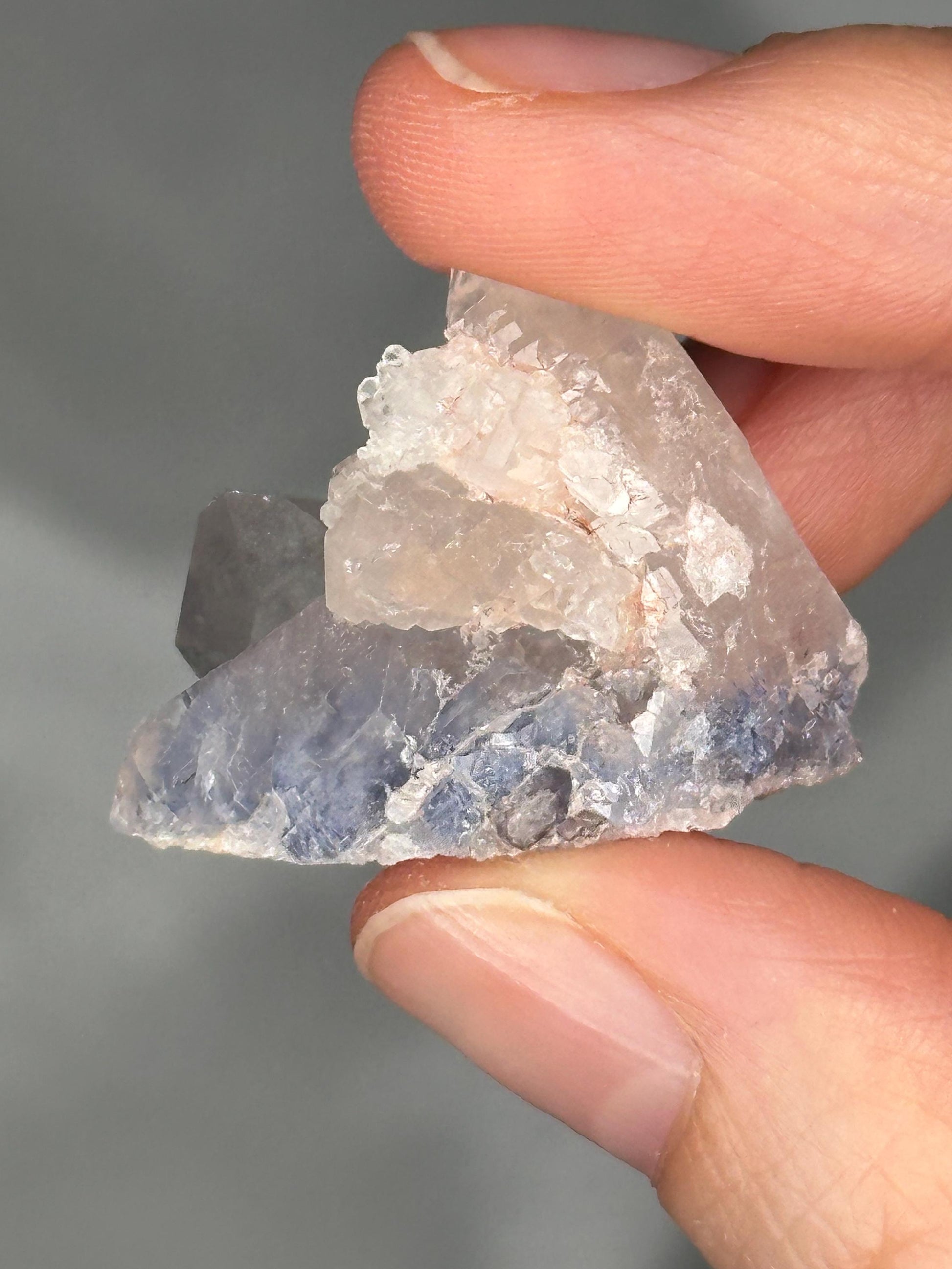 Blue Dumortierite Specimen | Natural Dumortierite Crystal | Raw Blue Mineral Specimen for Collectors, Display & Crystal Collections
