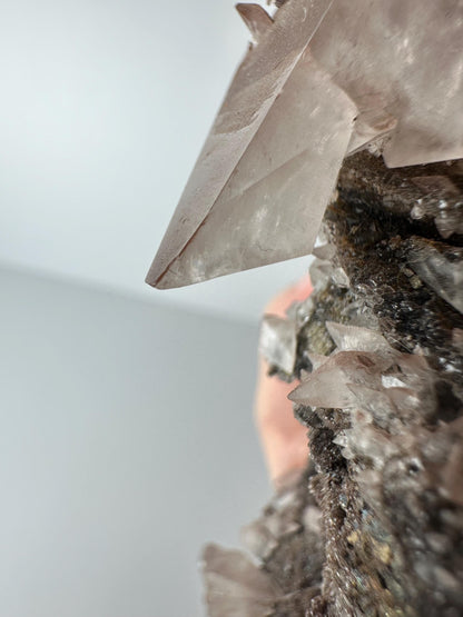 Diamond DT Calcite with Iridescent Dogtooth – Hubei, China Mineral Specimen, Rare Natural Crystal, Unique Collector Display Piece