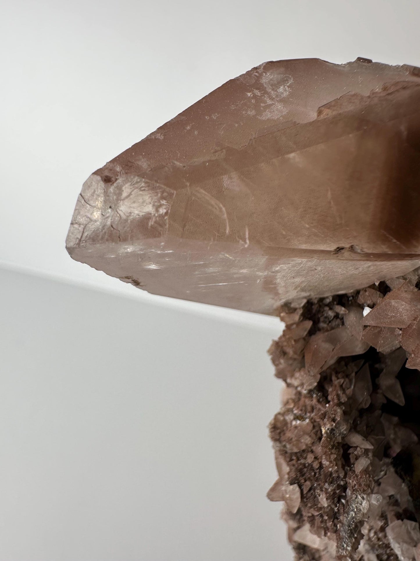 Diamond DT Calcite with Iridescent Dogtooth – Hubei, China Mineral Specimen, Rare Natural Crystal, Unique Collector Display Piece