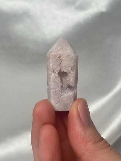 Mini Pink Amethyst Towers – You Pick! | Calming Crystals for Emotional Healing and Balance | Polished Points for Gift or Display