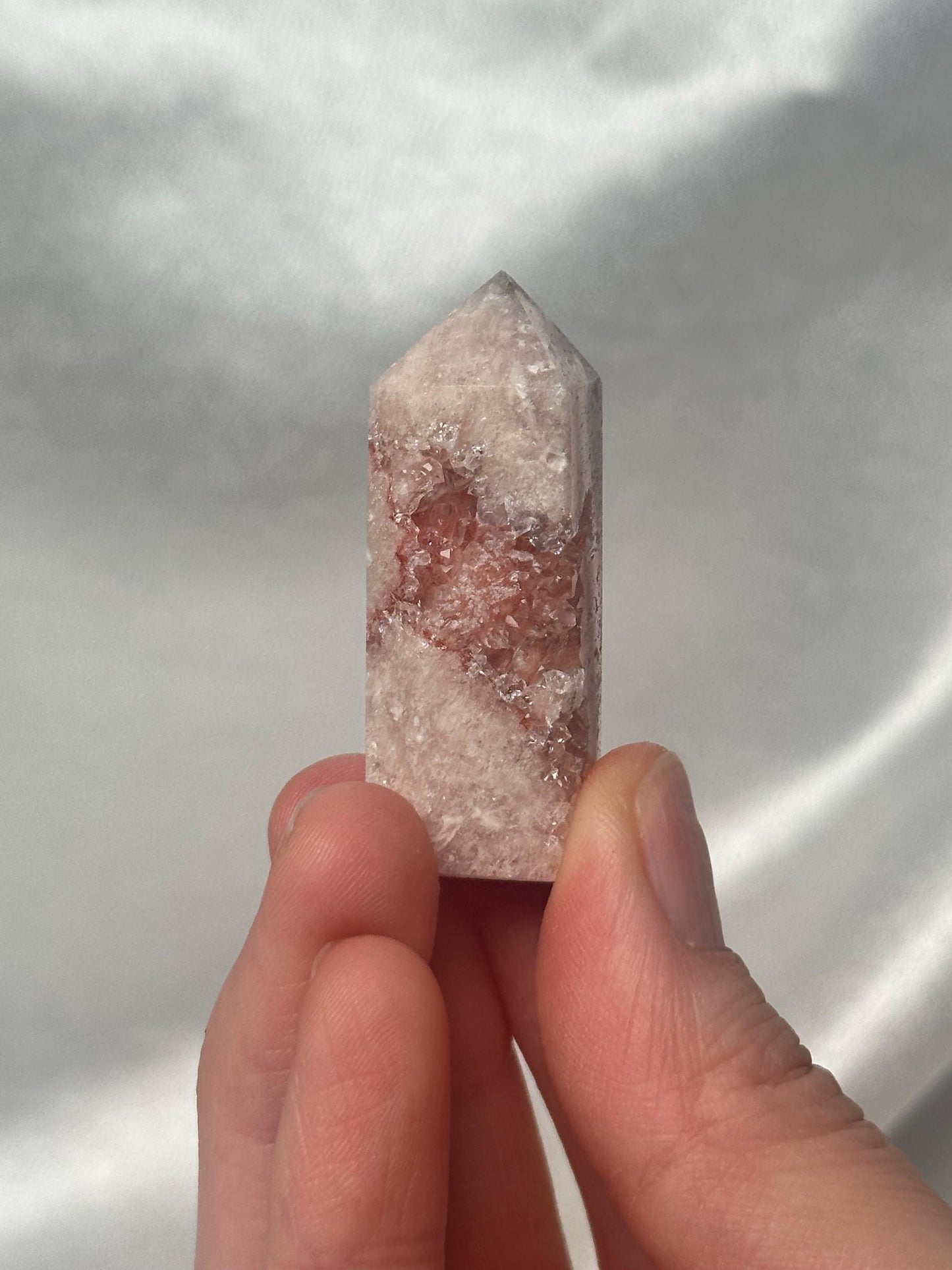 Mini Pink Amethyst Towers – You Pick! | Calming Crystals for Emotional Healing and Balance | Polished Points for Gift or Display