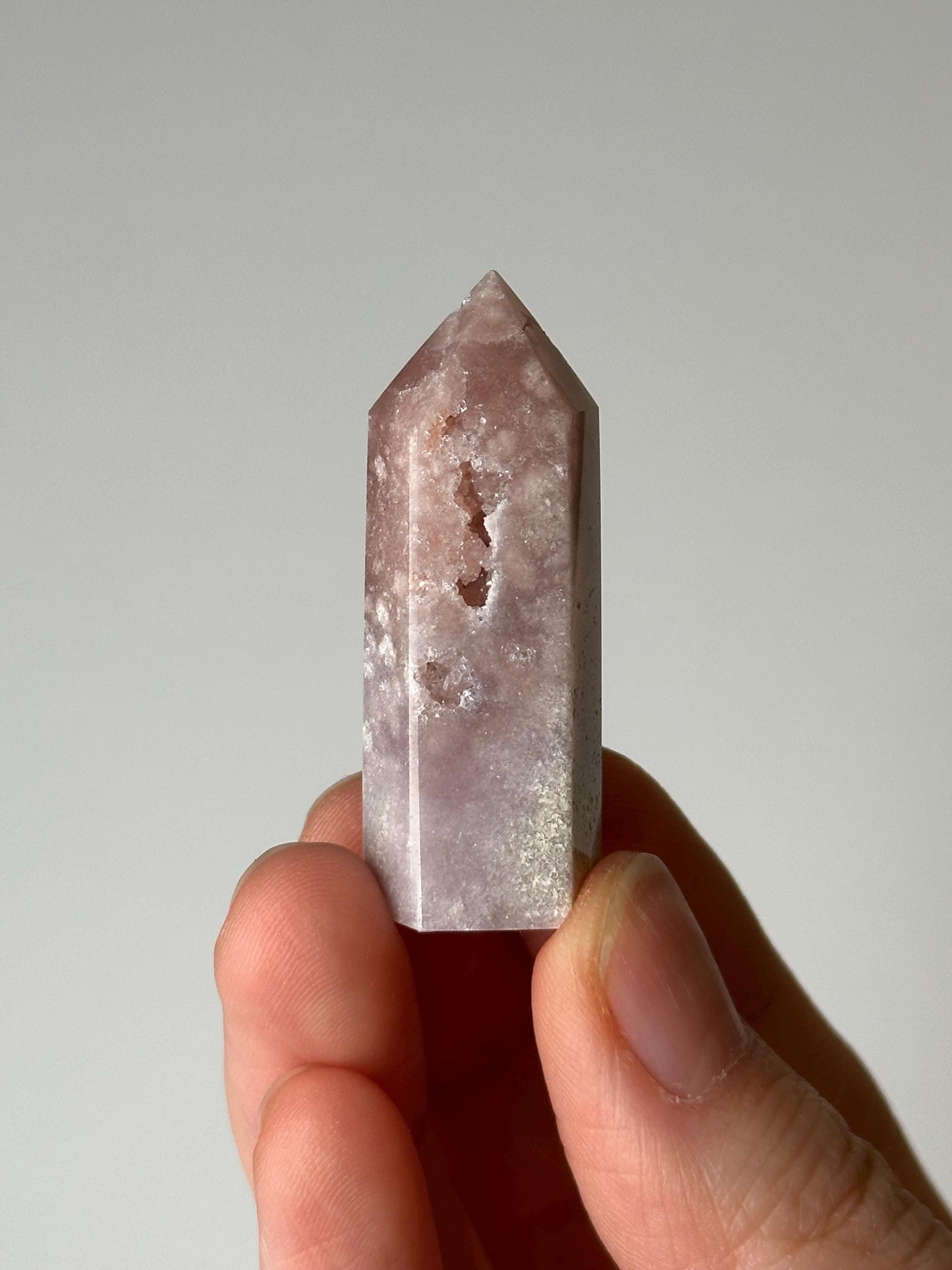 Mini Pink Amethyst Towers – You Pick! | Calming Crystals for Emotional Healing and Balance | Polished Points for Gift or Display