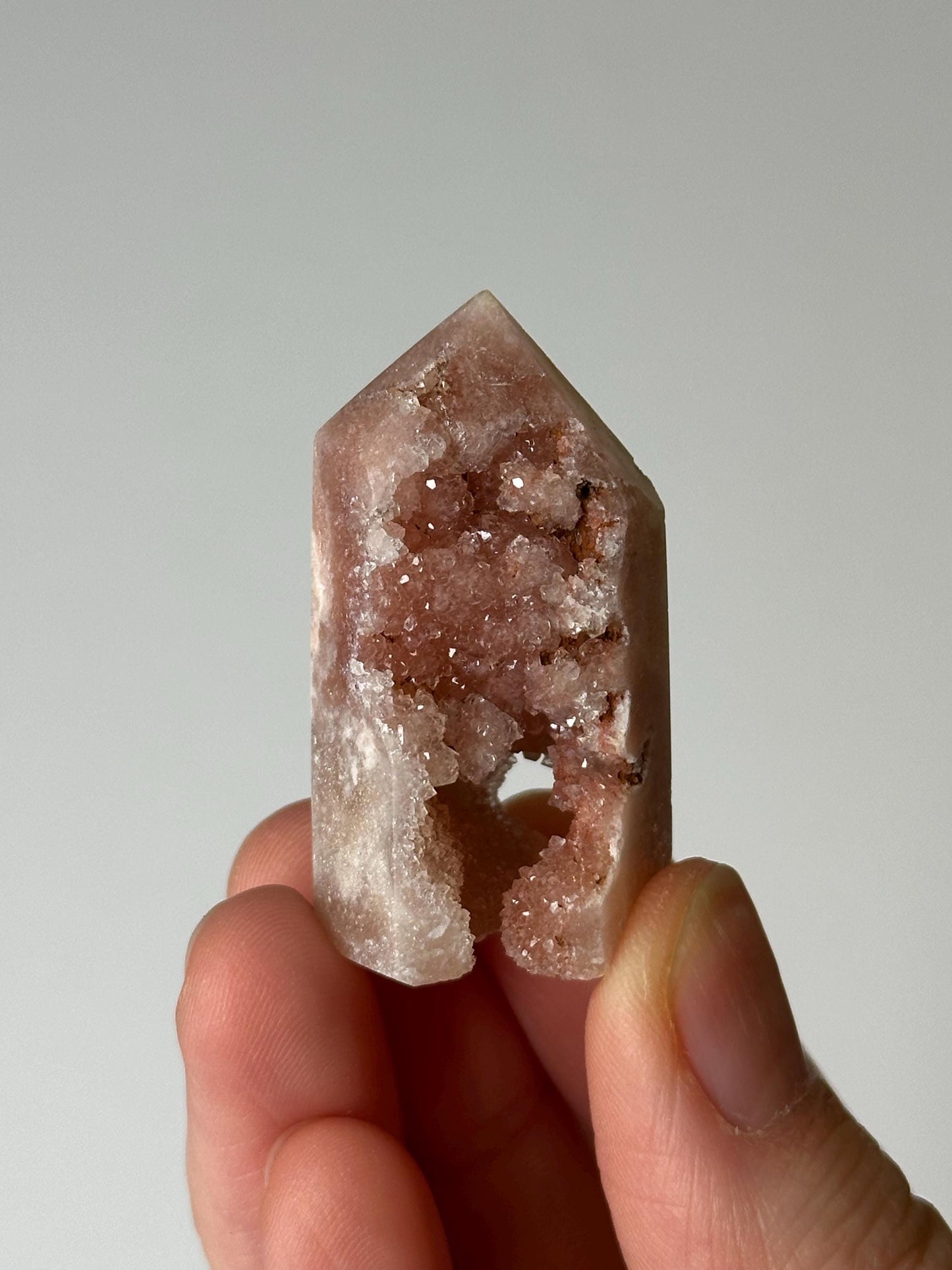 Mini Pink Amethyst Towers – You Pick! | Calming Crystals for Emotional Healing and Balance | Polished Points for Gift or Display
