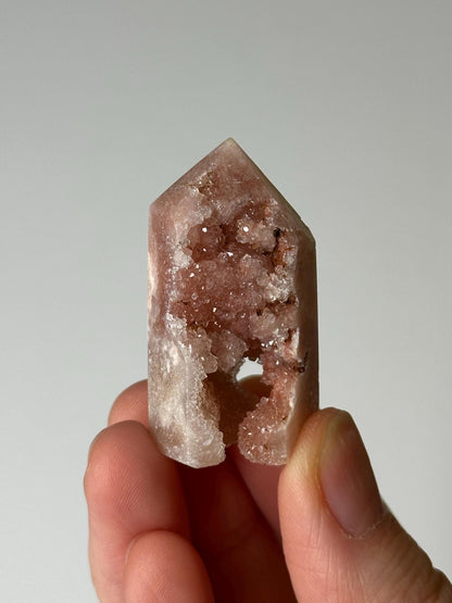 Mini Pink Amethyst Towers – You Pick! | Calming Crystals for Emotional Healing and Balance | Polished Points for Gift or Display