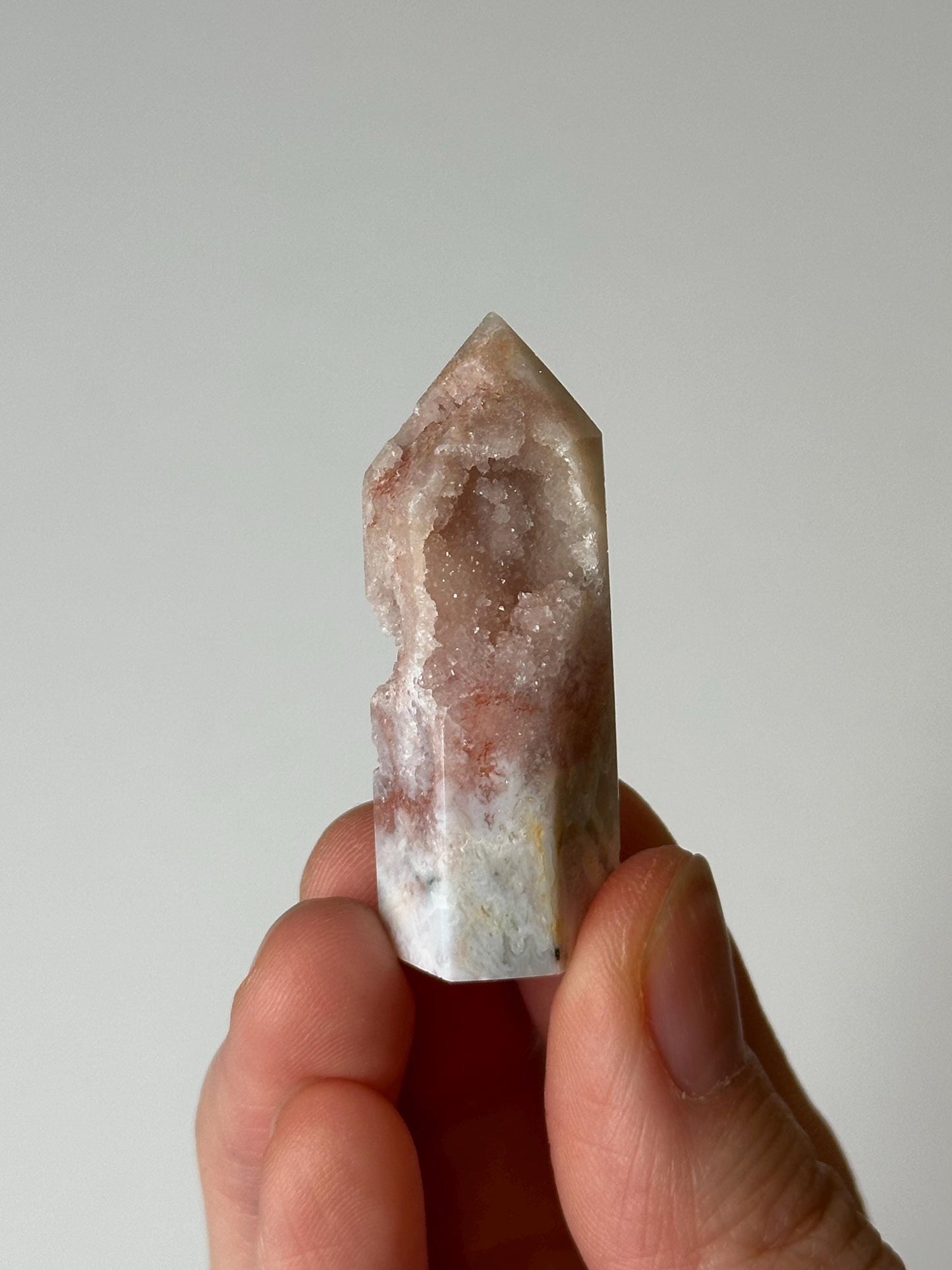 Mini Pink Amethyst Towers – You Pick! | Calming Crystals for Emotional Healing and Balance | Polished Points for Gift or Display
