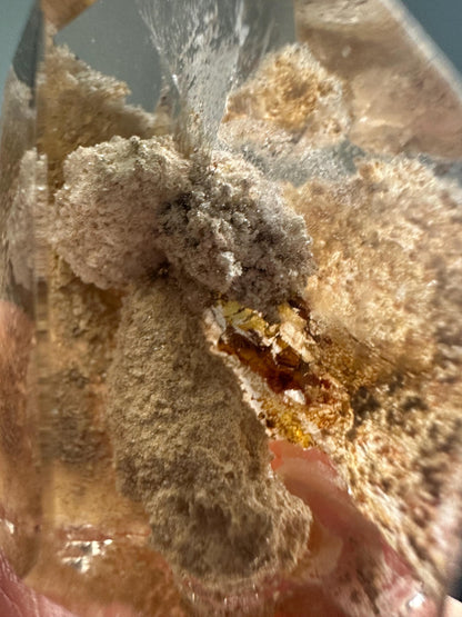 Garden Quartz Freeform | Natural Inclusion Quartz Crystal | Polished Freeform Mineral Specimen for Collectors & Display