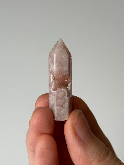 Mini Pink Amethyst Towers – You Pick! | Calming Crystals for Emotional Healing and Balance | Polished Points for Gift or Display
