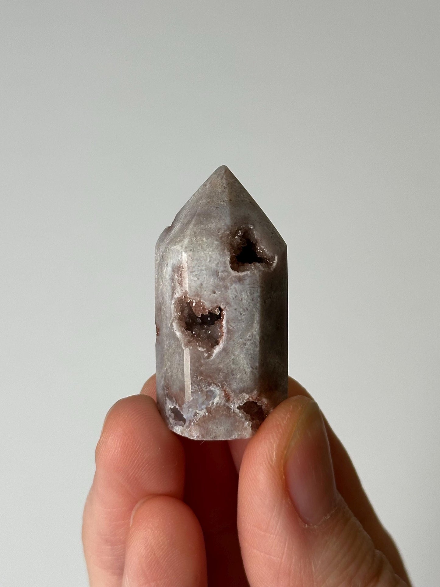Mini Pink Amethyst Towers – You Pick! | Calming Crystals for Emotional Healing and Balance | Polished Points for Gift or Display
