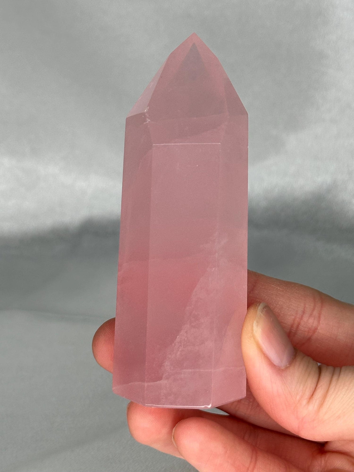 Rose Quartz Towers | YOU PICK! | Brazil | Natural Pink Crystal Point | Raw Standing Rose Quartz for Decor, Energy Work & Crystal Collectors