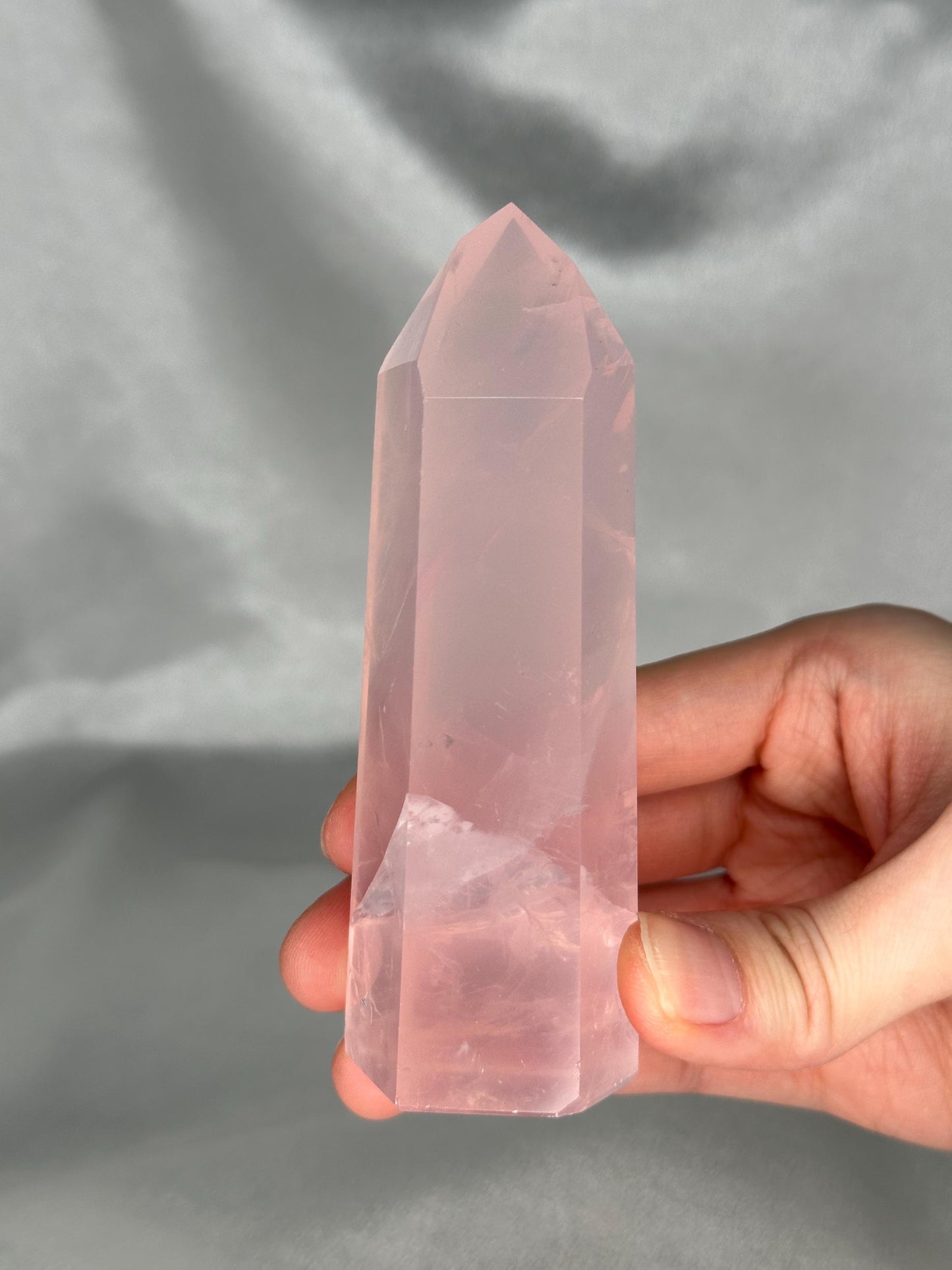 Rose Quartz Towers | YOU PICK! | Brazil | Natural Pink Crystal Point | Raw Standing Rose Quartz for Decor, Energy Work & Crystal Collectors