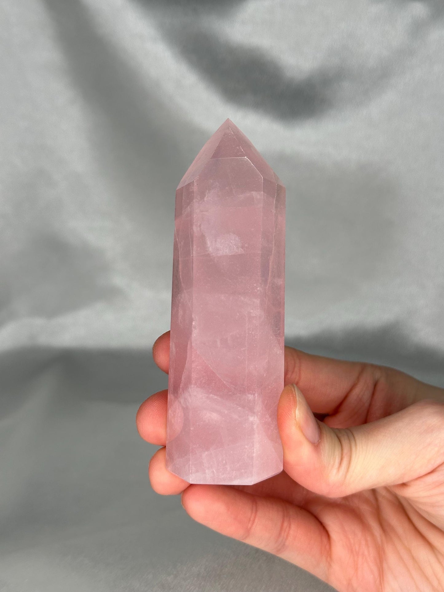 Rose Quartz Towers | YOU PICK! | Brazil | Natural Pink Crystal Point | Raw Standing Rose Quartz for Decor, Energy Work & Crystal Collectors