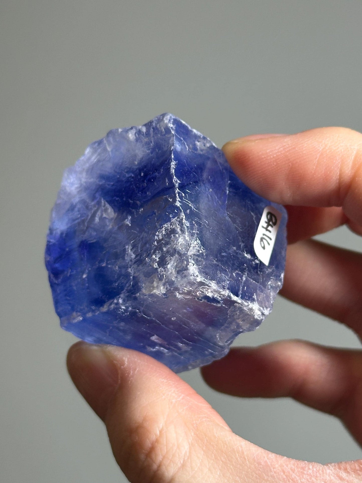 Blue Halite – Natural Crystal Specimen from Turkey – Rare Cleansing Mineral for Energetic Purification, Clarity & High-Vibration Display