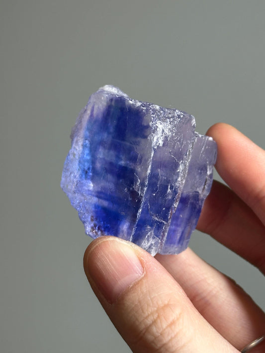 Blue Halite – Natural Crystal Specimen from Turkey – Rare Cleansing Mineral for Energetic Purification, Clarity & High-Vibration Display