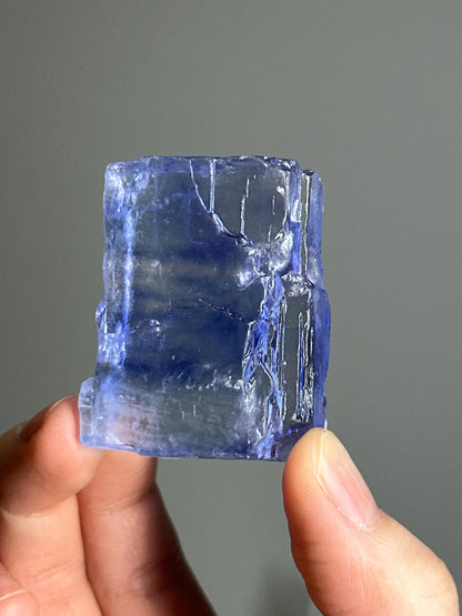 Blue Halite – Natural Crystal Specimen from Turkey – Rare Cleansing Mineral for Energetic Purification, Clarity & High-Vibration Display