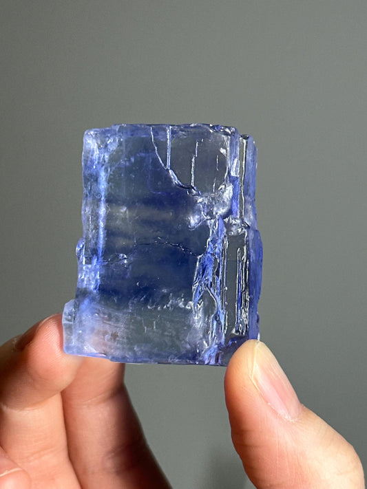 Blue Halite – Natural Crystal Specimen from Turkey – Rare Cleansing Mineral for Energetic Purification, Clarity & High-Vibration Display