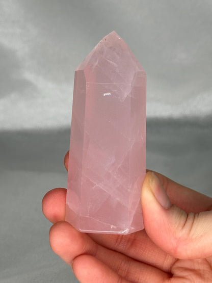 Rose Quartz Towers | YOU PICK! | Brazil | Natural Pink Crystal Point | Raw Standing Rose Quartz for Decor, Energy Work & Crystal Collectors