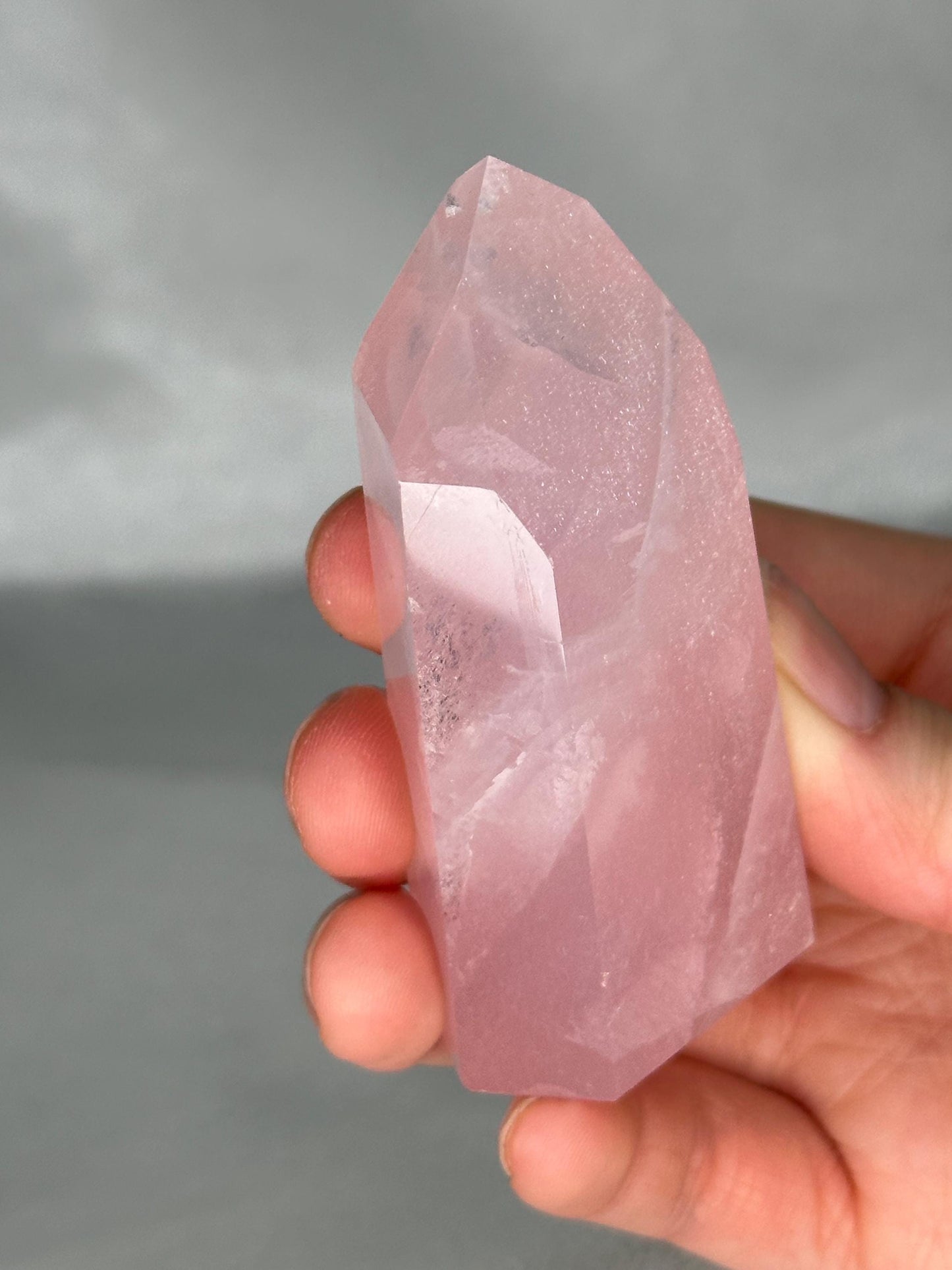 Rose Quartz Towers | YOU PICK! | Brazil | Natural Pink Crystal Point | Raw Standing Rose Quartz for Decor, Energy Work & Crystal Collectors