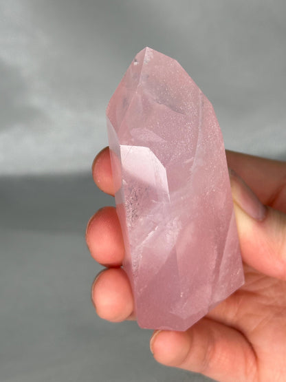 Rose Quartz Towers | YOU PICK! | Brazil | Natural Pink Crystal Point | Raw Standing Rose Quartz for Decor, Energy Work & Crystal Collectors