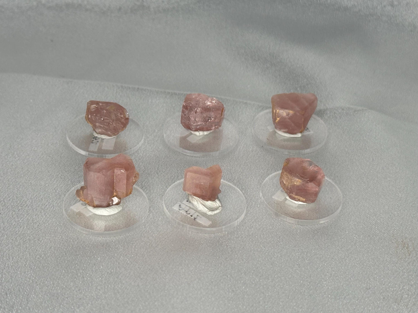 Gemmy Pink Apatite Specimen - YOU PICK! | Natural Pink Crystal with Bright Luster | Raw Mineral Specimen for Collectors, Display Collections
