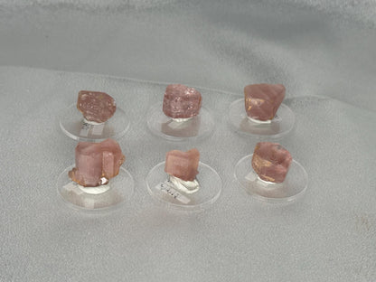 Gemmy Pink Apatite Specimen - YOU PICK! | Natural Pink Crystal with Bright Luster | Raw Mineral Specimen for Collectors, Display Collections
