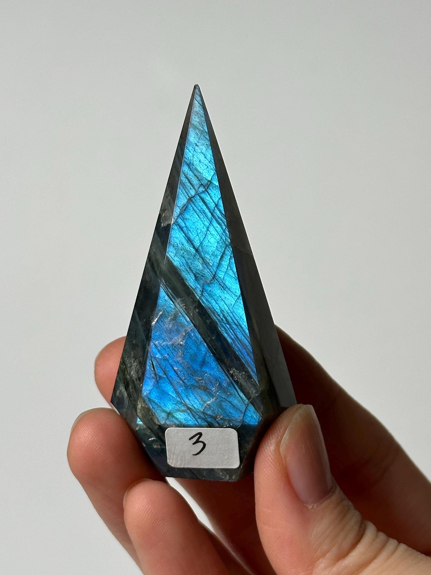Labradorite Tower - YOU PICK | Natural Labradorite Crystal Point | Polished Flash Stone Mineral Specimen for Collectors Display Decor