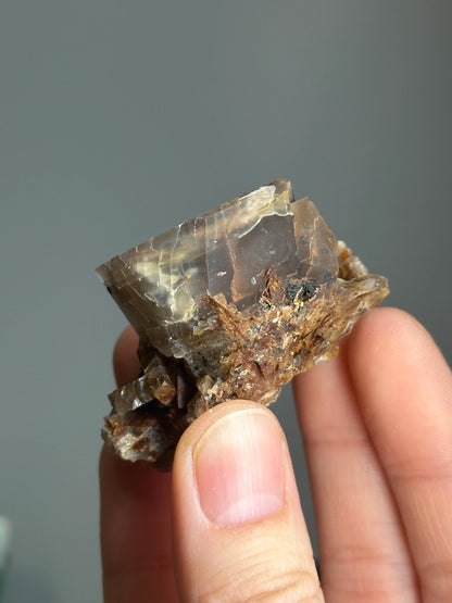 Moonstone with Aegirine Specimen | Pili Mine Chihuahua Mexico | Natural Feldspar Crystal Mineral Display Piece for Collectors Cabinet Decor