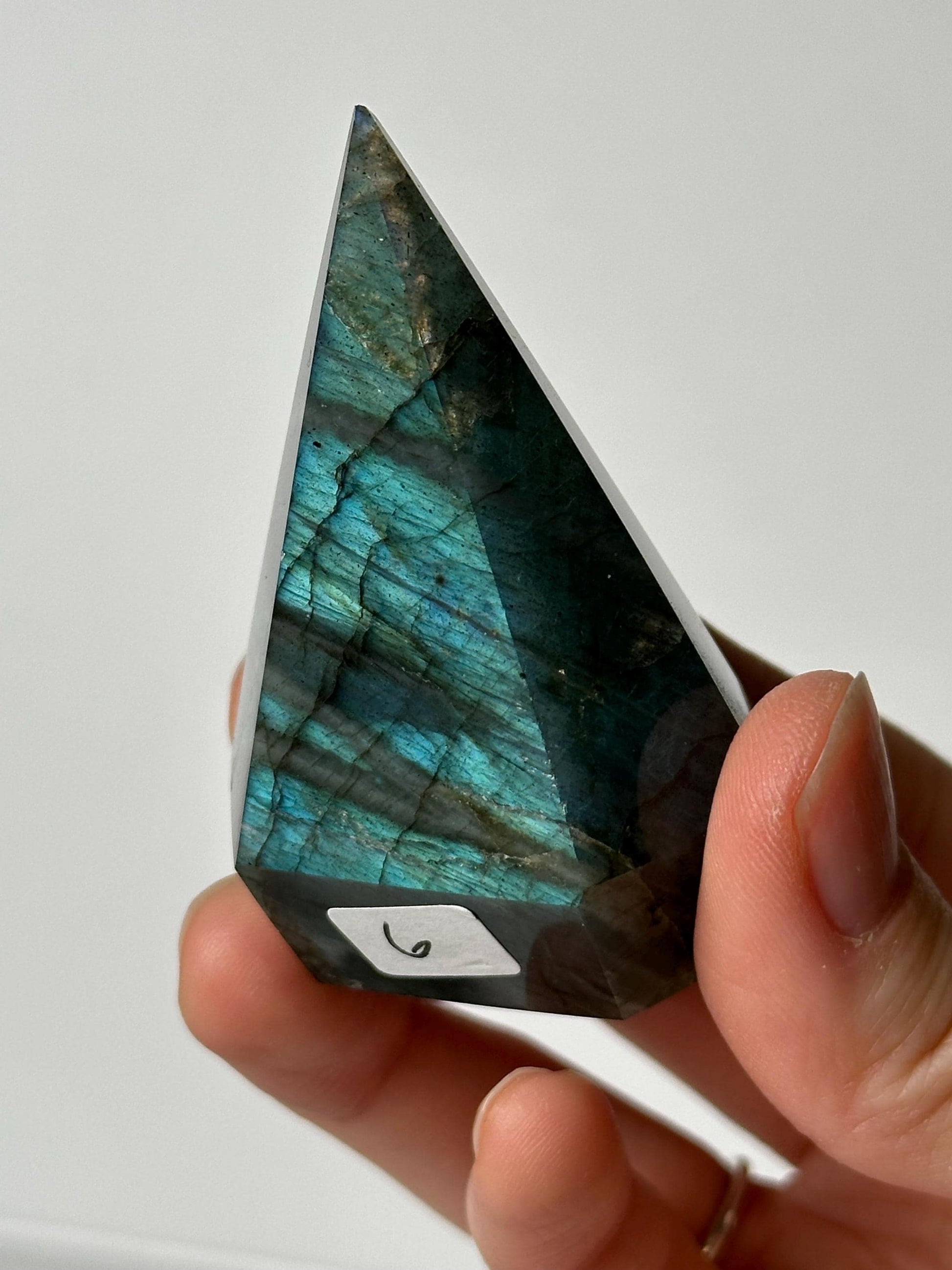 Labradorite Tower - YOU PICK | Natural Labradorite Crystal Point | Polished Flash Stone Mineral Specimen for Collectors Display Decor