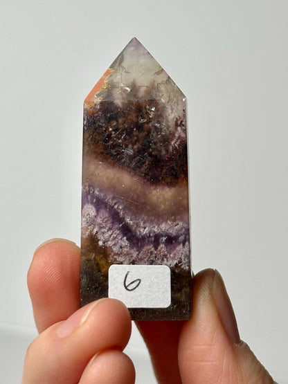 Fluorite with Pyrite and Garden Inclusions | Natural Crystal Mineral Specimen | Raw Collector Display Piece for Cabinet or Shelf