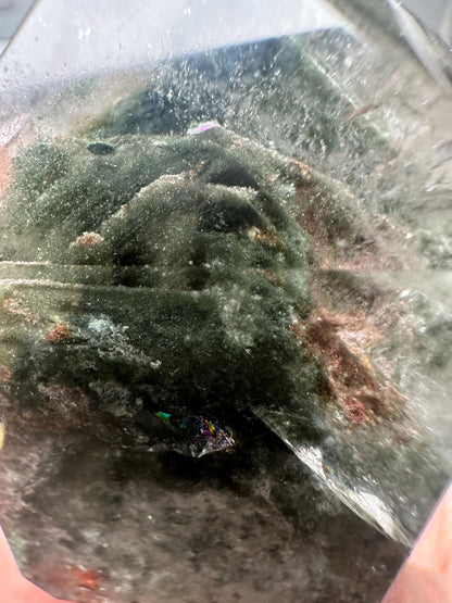 Garden Quartz Freeform | Natural Inclusion Quartz Crystal Sculpture | Polished Mineral Specimen for Collectors Display Decor Accent