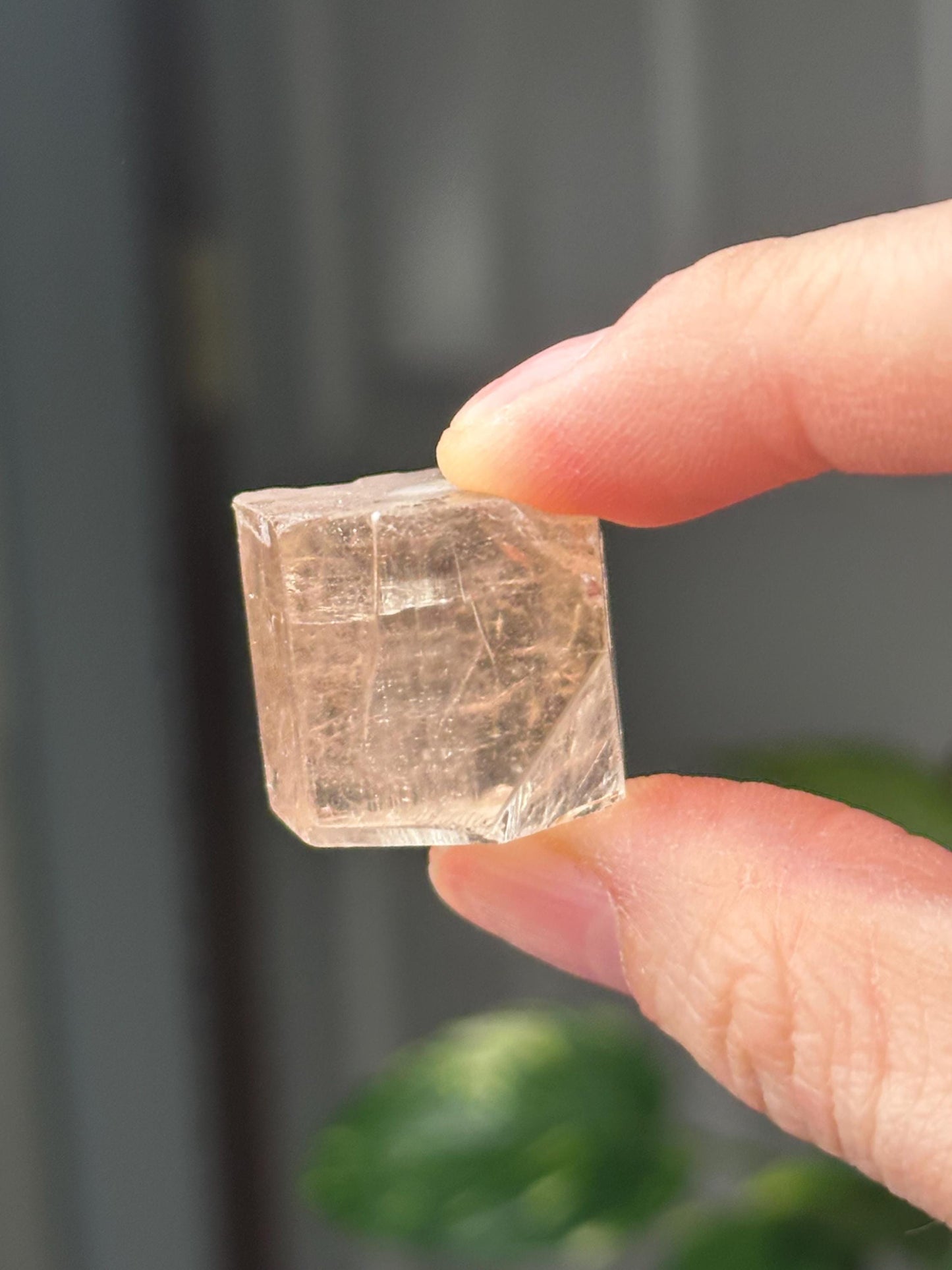 Champagne Topaz Specimen | Natural Champagne Topaz Crystal | Golden Gemstone Mineral Display Piece for Collectors Cabinet Decor