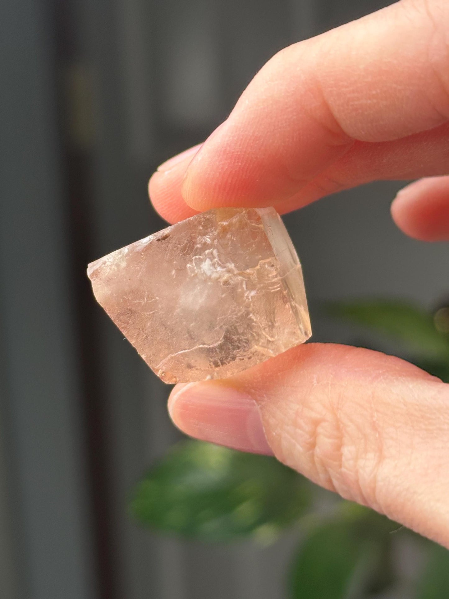 Champagne Topaz Specimen | Natural Champagne Topaz Crystal | Golden Gemstone Mineral Display Piece for Collectors Cabinet Decor