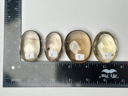 Citrine Palmstone - YOU PICK! | Natural Smoky Citrine Quartz Hand Stone | Polished Mineral Specimen Collectors Display Decor Accent