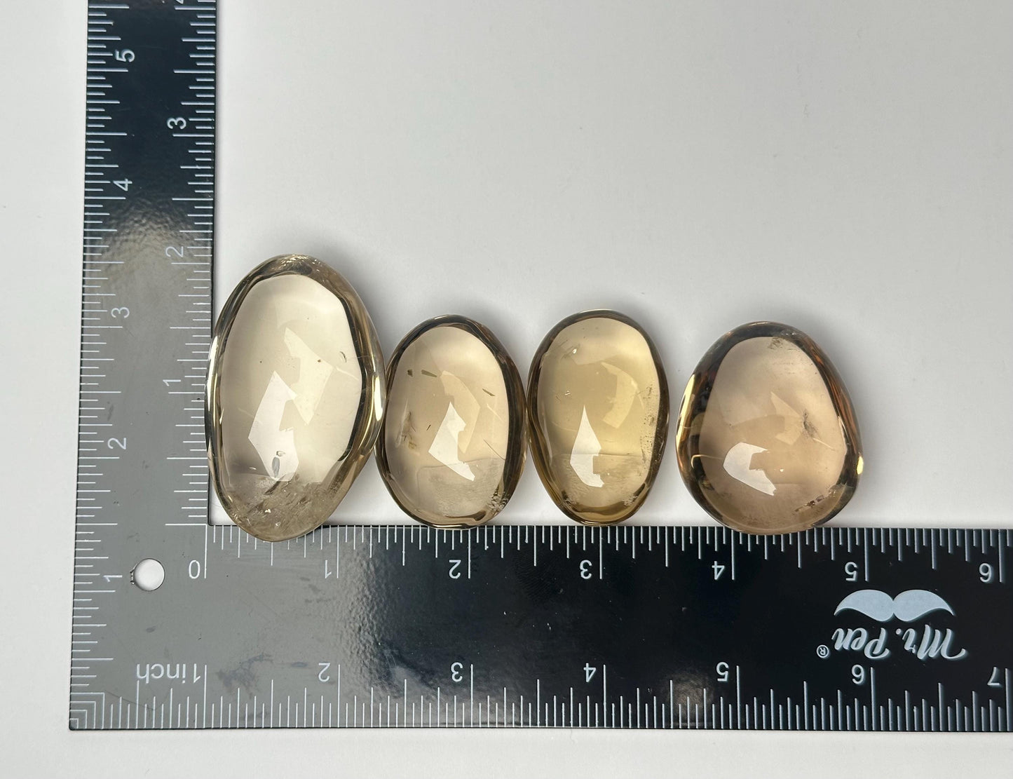 Citrine Palmstone - YOU PICK! | Natural Smoky Citrine Quartz Hand Stone | Polished Mineral Specimen Collectors Display Decor Accent
