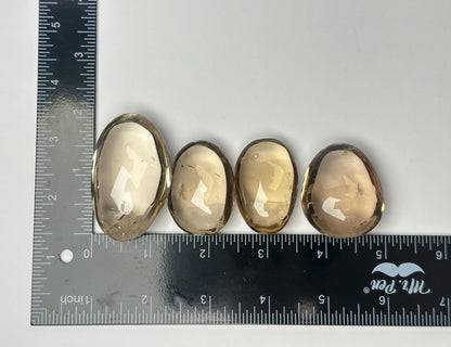 Citrine Palmstone - YOU PICK! | Natural Smoky Citrine Quartz Hand Stone | Polished Mineral Specimen Collectors Display Decor Accent