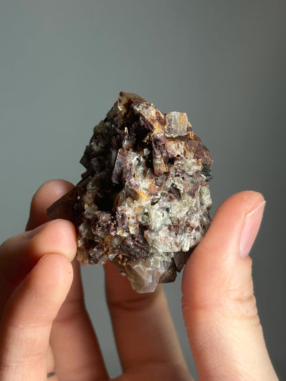 Moonstone with Aegirine Specimen | Pili Mine Chihuahua Mexico | Natural Feldspar Crystal Mineral Display Piece for Collectors Cabinet Decor